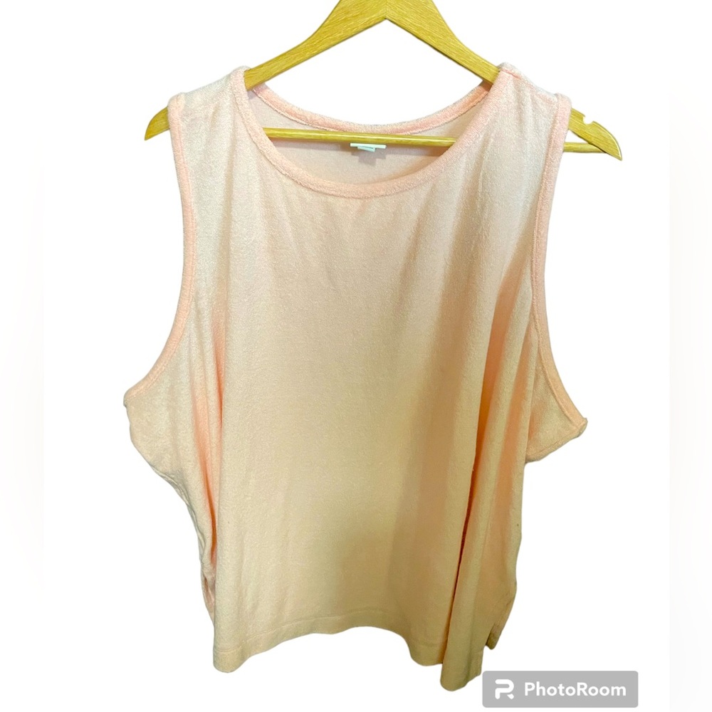 NWT 3X TERRY CLOTH TANK